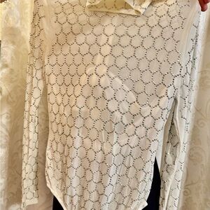 Banjul Cream Lace Bra with Embellishments